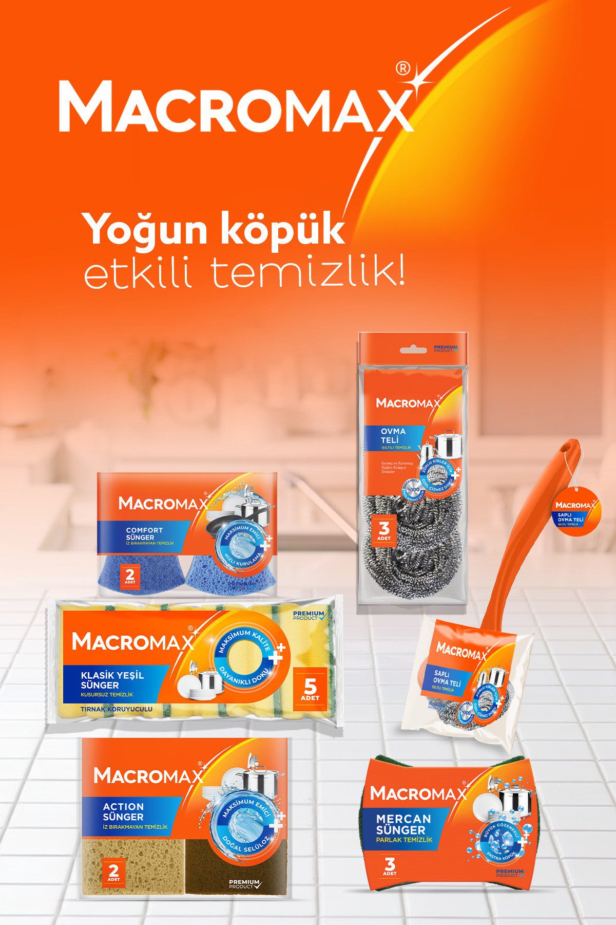 Handy Sünger Büyük Gözenekli Temizlik Süngeri - Görsel 3