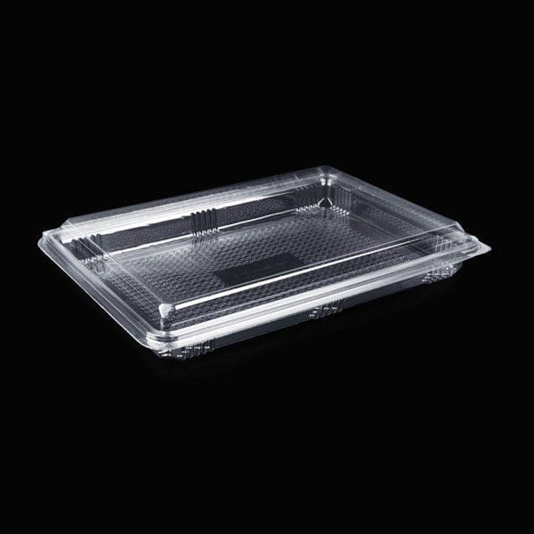 1000 Gr Plastik Kapaklı Sızdırmaz Tatlı Taşıma Kabı