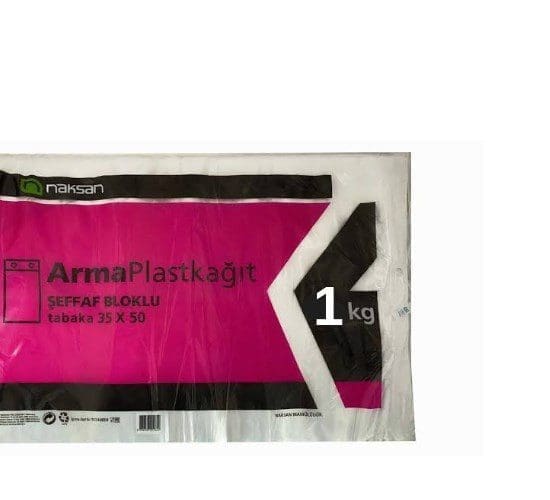 35x50 Naksan Şeffaf Hdpe Plast Tabaka 1 Kg