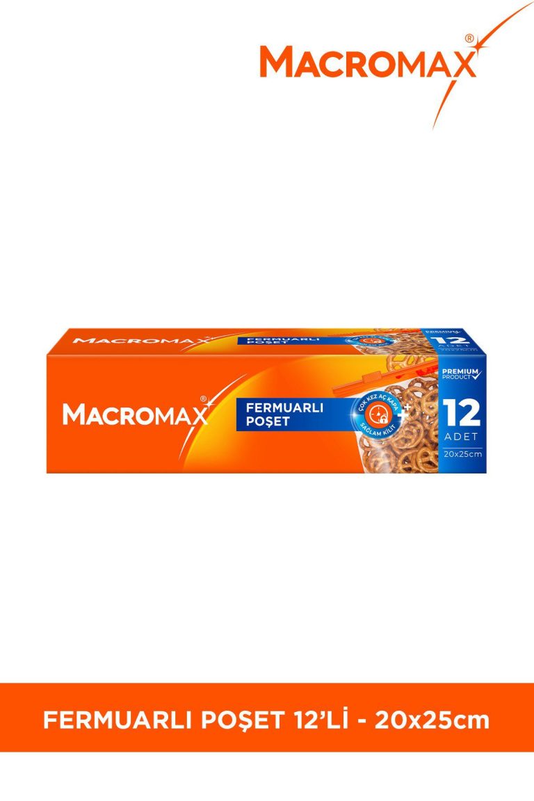Fermuarlı Poşet x 12