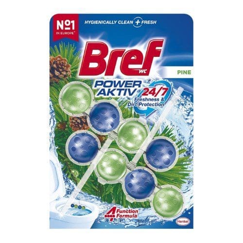 Bref Power Activ Klozet Blok Çam Kokulu 2'li