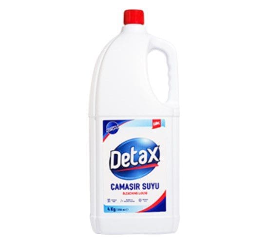 Detax El ve Matik Çamaşır Suyu 4000 ml