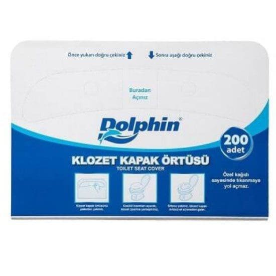 Dolphin Klozet Kapak Örtüsü 200' Lü