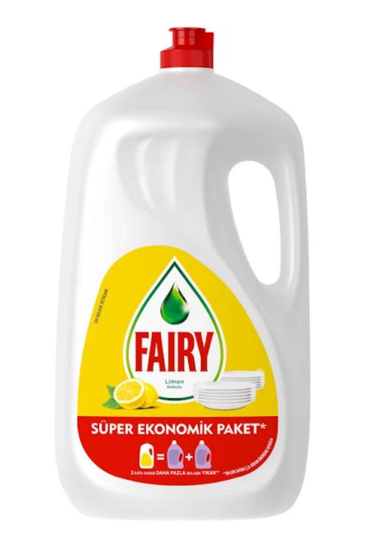 Fairy Sıvı Bulaşık Deterjanı Limon Kokulu Süper Ekonomik Paket 2.6 L