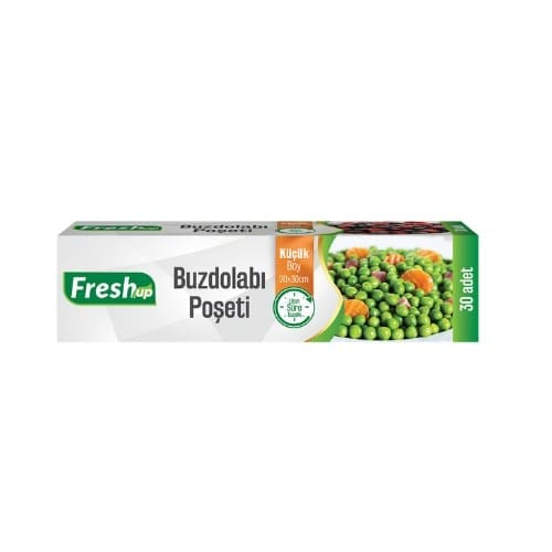 Fresh-up Buzdolabı Poşeti 20x30cm Küçük Boy 30 Lu