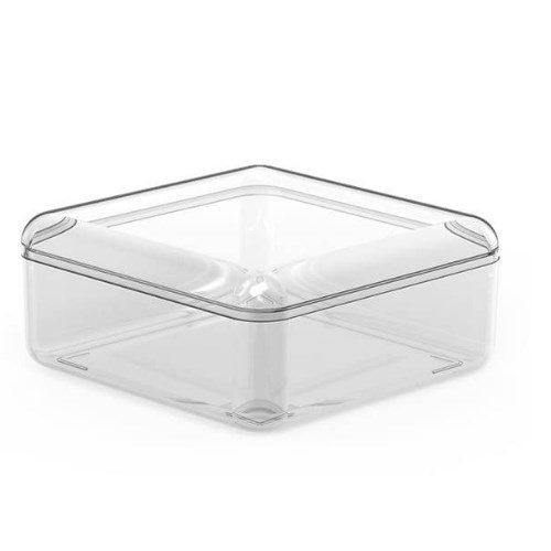 Kullan At Kare Bal Kabı Kristal 500 Gr 1 Adet