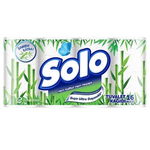 Solo Tuvalet Kağıdı Bambu Katkılı 16'lı