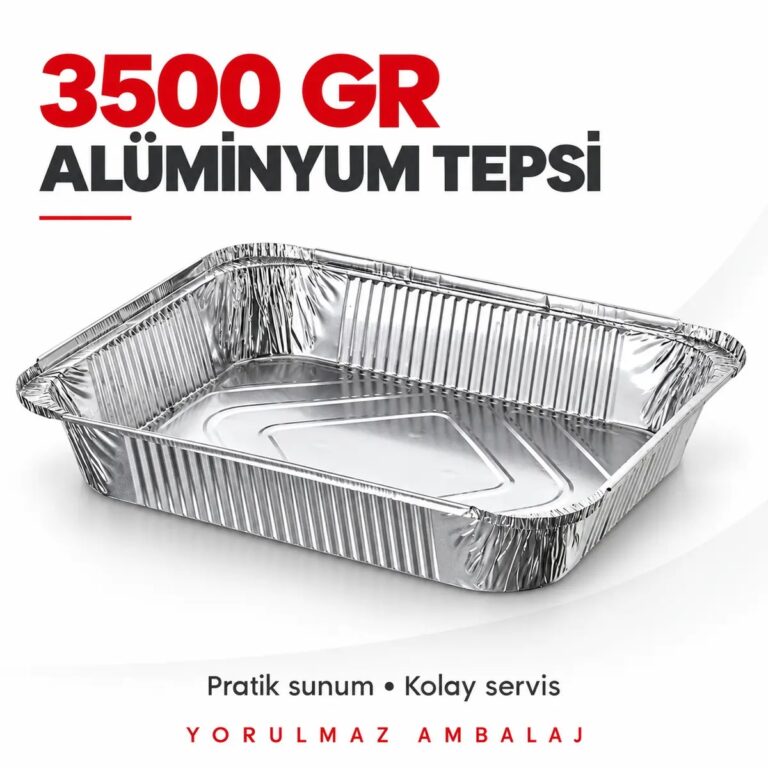 Alüminyum Tepsi 3500 gr