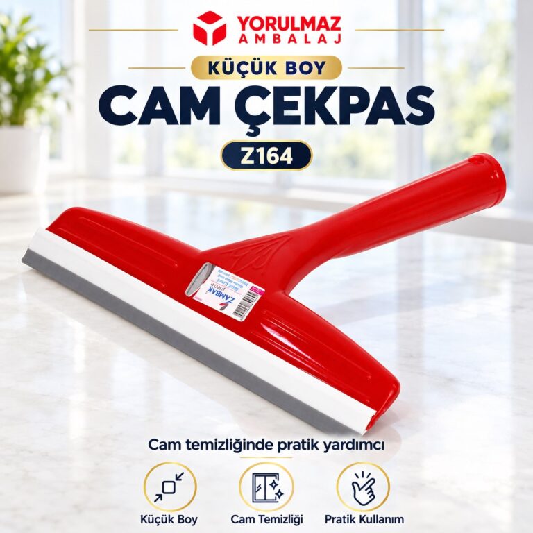 Cam Çekpas Küçük Z164 | Küçük Boy, İz Bırakmayan Cam Temizleme Aparatı