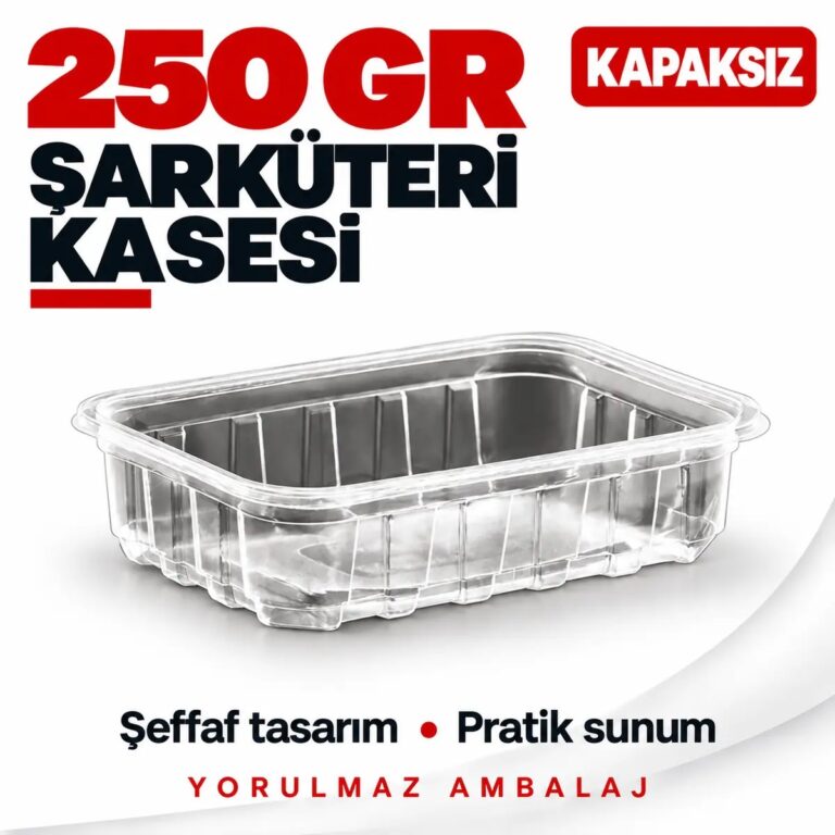 Kapaksız Şarküteri Kasesi 250 Gr
