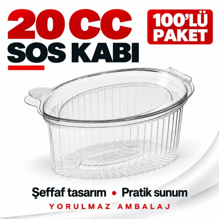 Sos Kabı 20 Cc 100’ Lü